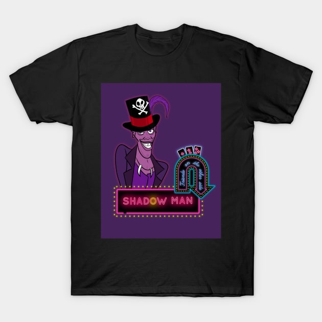 Shadow Man T-Shirt by Paper Loves Ink